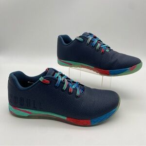 NOBULL Lightning Trainer Sneakers Navy Blue Athletic Shoes Low Top M 10 W 11.5